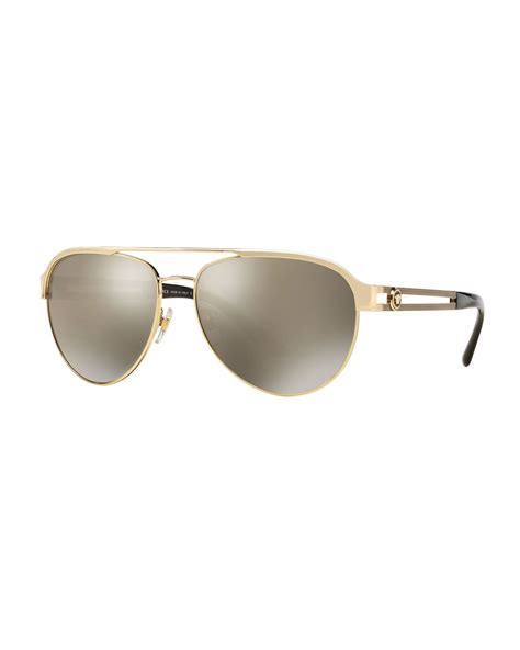 versace sunglasses greek key on arms|Versace Mirrored Aviator Sunglasses w/ Split Greek Key Arms.